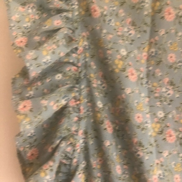 Chiffon Floral Bohemian Style Dress - Picture 5 of 6